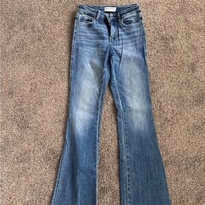 Flying Monkey Blue Flared Jeans – Classic Washed Indigo Capsule Trending